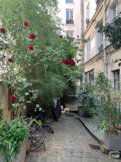 Ferienwohnung Warm And Cosy Loft In Paris With A Private Outdoor Exterior foto