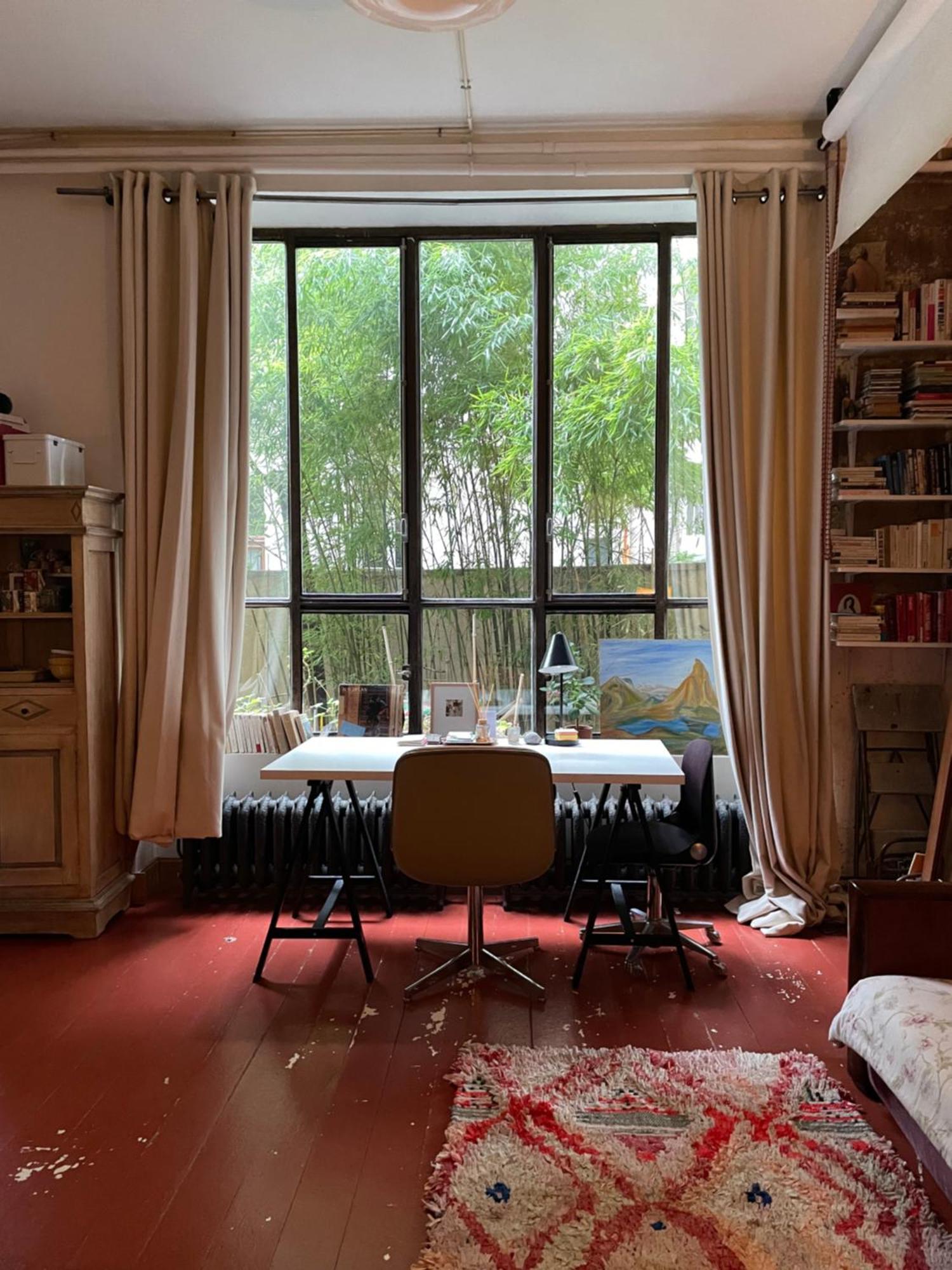 Ferienwohnung Warm And Cosy Loft In Paris With A Private Outdoor Exterior foto